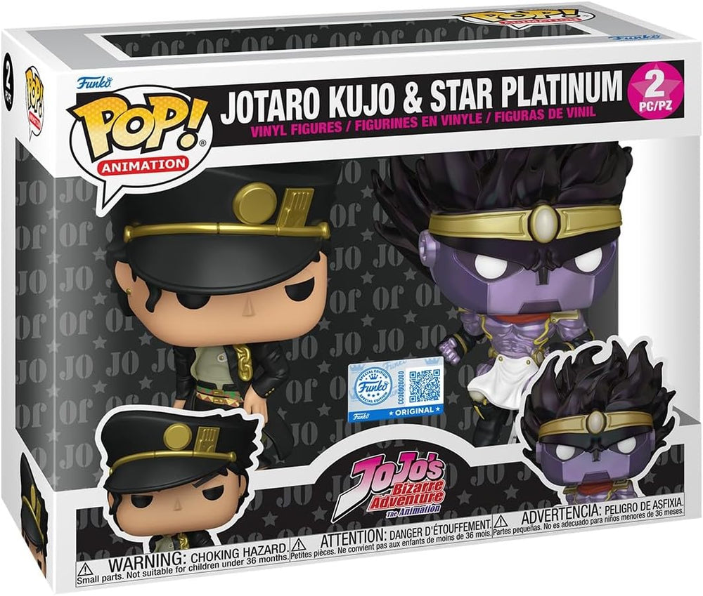 Funko Pop! Animation: JoJo's Bizarre Adventure - Jotaro & Star Platinum