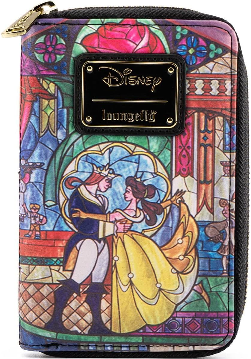 Loungefly Disney Princess Castle Belle Zip Around Wallet