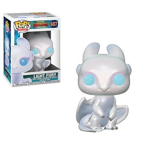 How to Train Your Dragon 3 Light Fury Funko Pop! Vinyl Figure #687