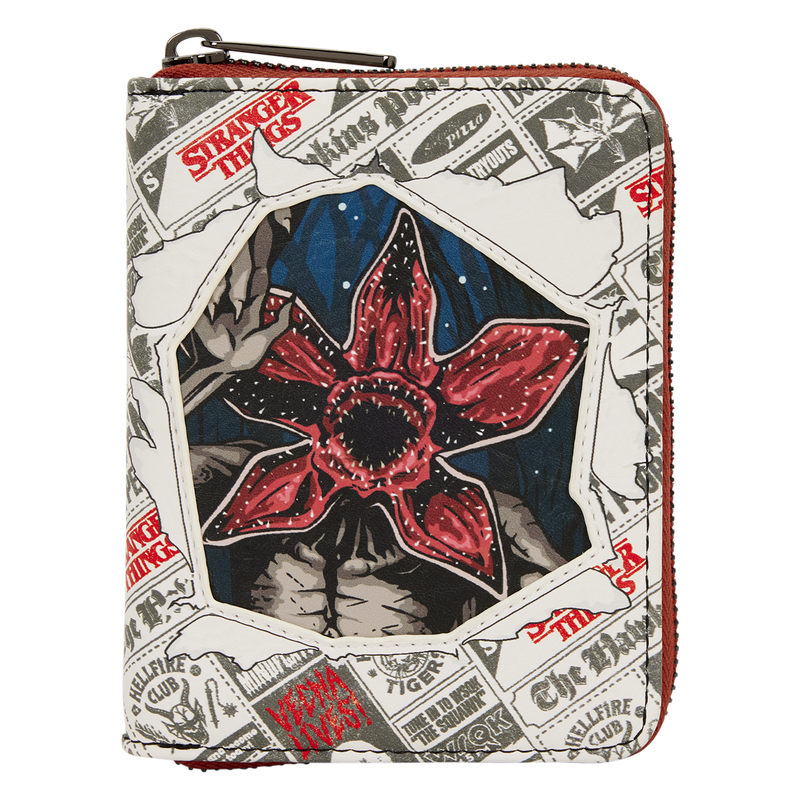 Stranger Things 5 Zip Around Wallet