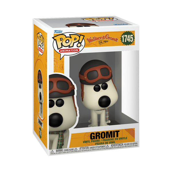 Pop! Gromit with Aviator Hat