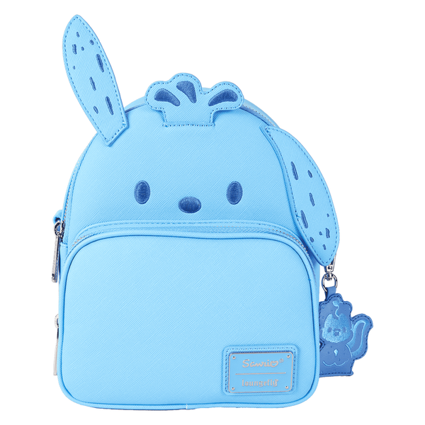 Sanrio Pochacco Monochrome Cosplay Convertible Mini Backpack & Crossbody Bag