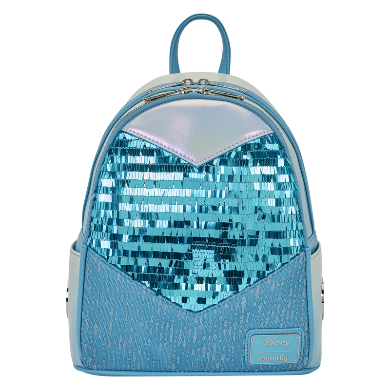Frozen Princess Elsa Glitter Sequin Cosplay Mini Backpack