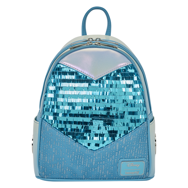 Frozen Princess Elsa Glitter Sequin Cosplay Mini Backpack