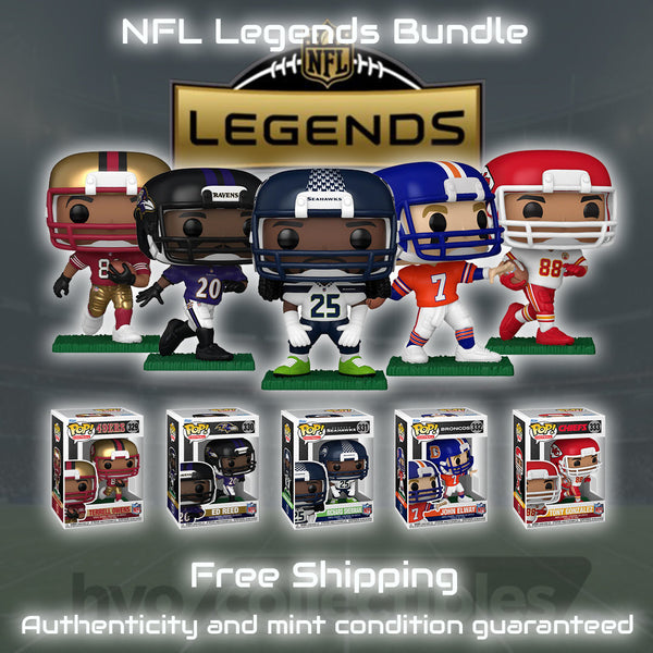 Pop! NFL Legends Collection Set