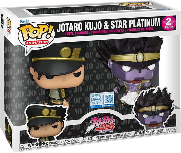 Funko Pop! Animation: JoJo's Bizarre Adventure - Jotaro & Star Platinum