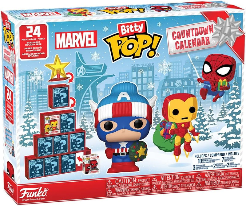 Funko Bitty Pop! Countdown Calendar: Marvel Comics - 24 Days