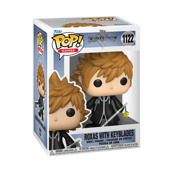 Pop! Roxas with Keyblades