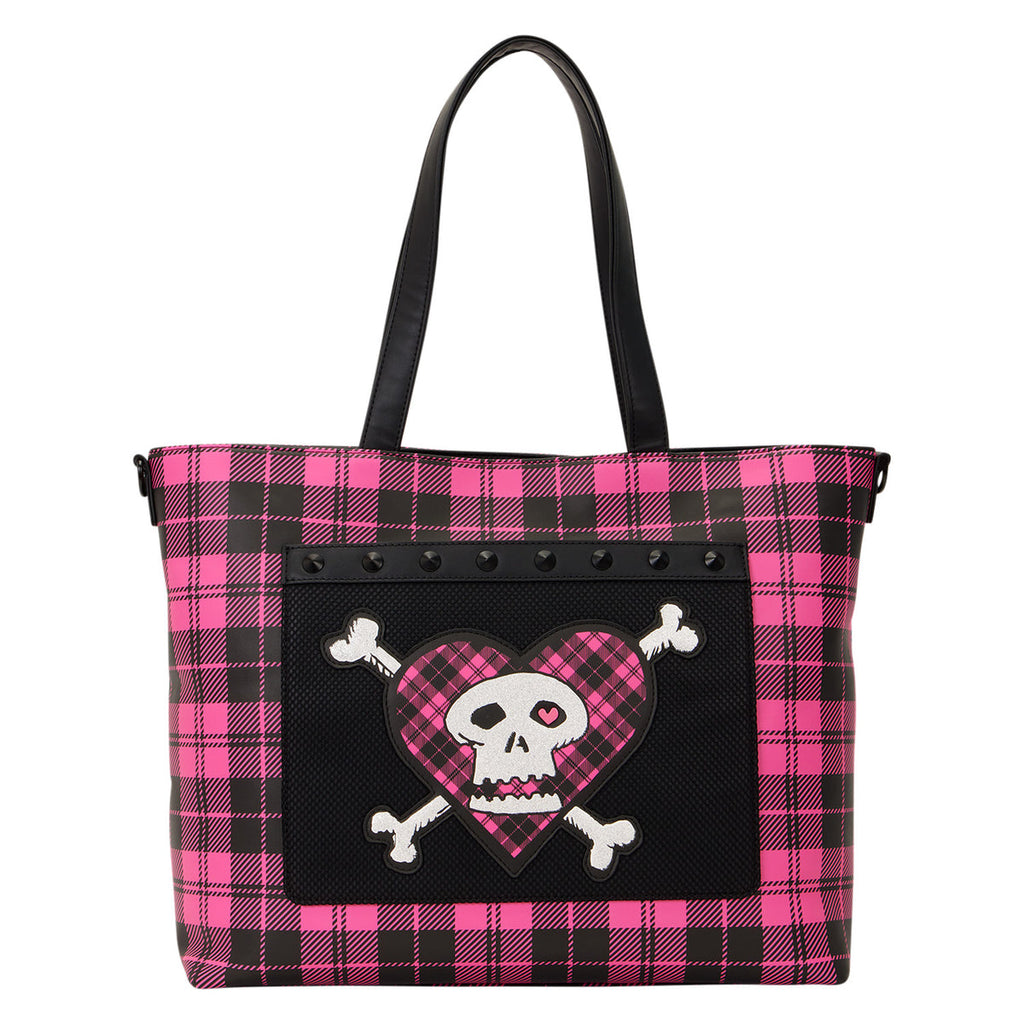 Avril Lavigne Logo Tote Crossbody Bag with Coin Bag