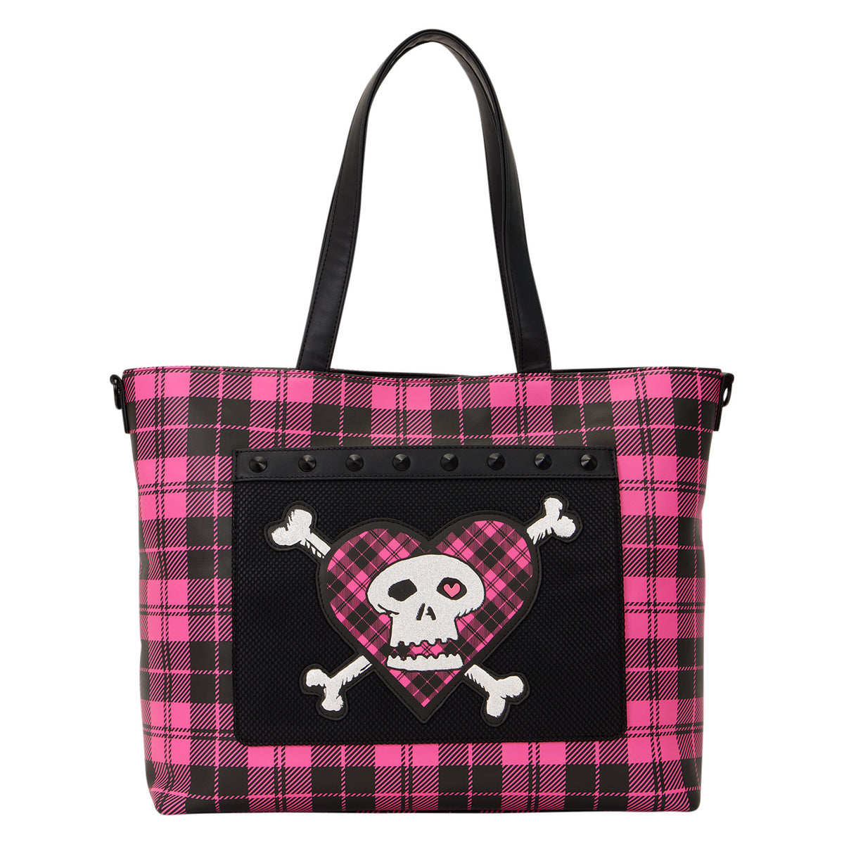 Avril Lavigne Logo Tote Crossbody Bag with Coin Bag