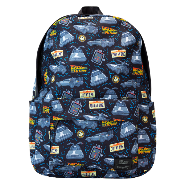 Back To The Future 40th Anniversary All-Over Print Nylon Full-Size Backpack