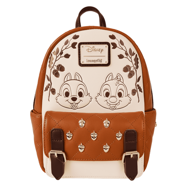 Chip 'n' Dale Acorn Quilted Texture Mini Backpack