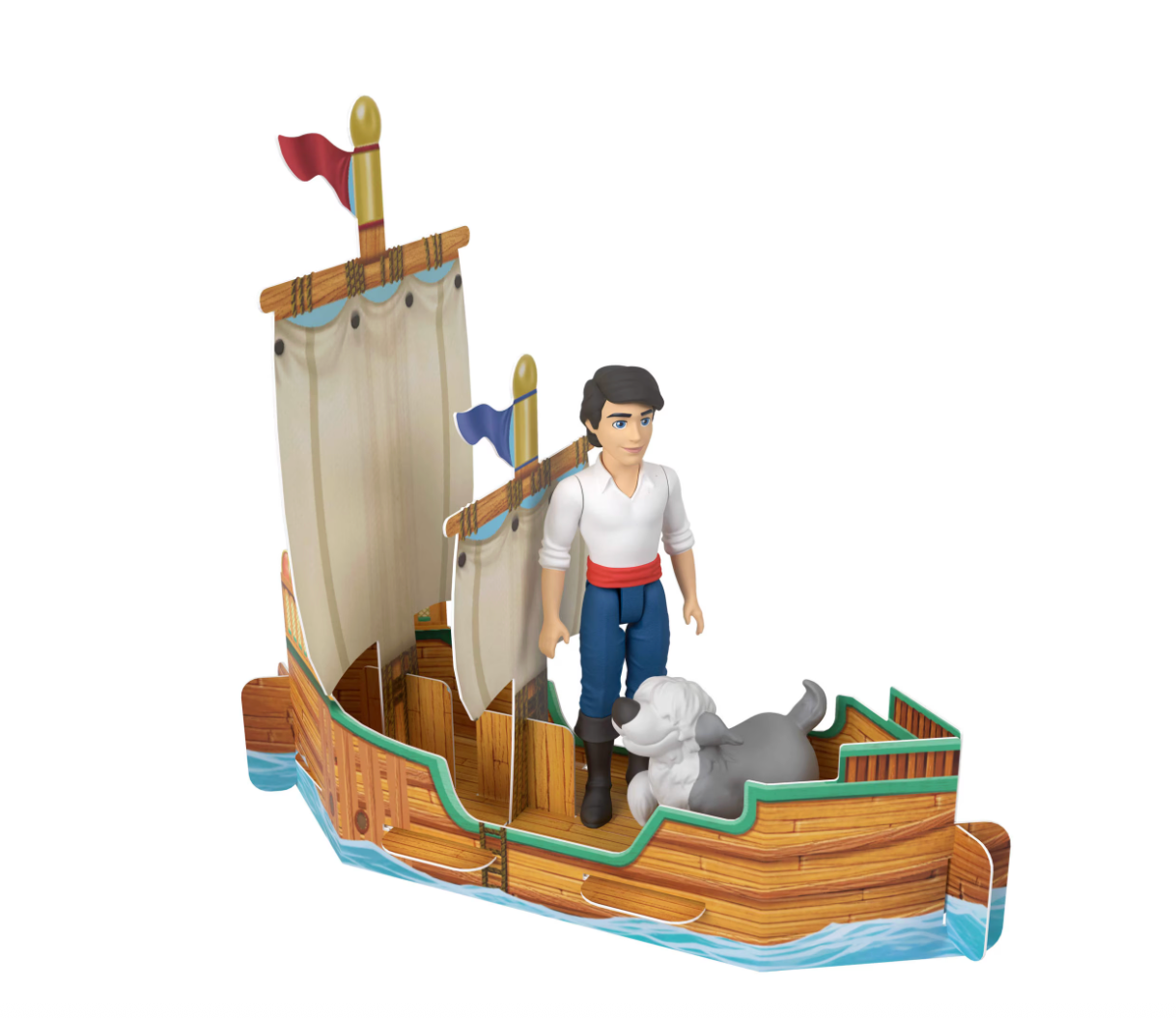 Prince Eric and ship playset