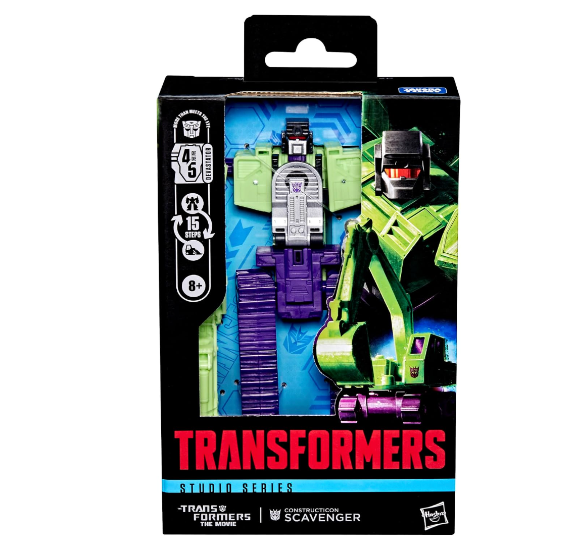Transformers Constructicon Scavenger box front