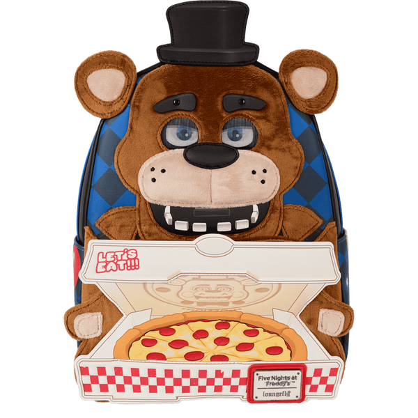Five Nights at Freddy's Freddy Fazbear Plush Cosplay Lenticular Mini Backpack