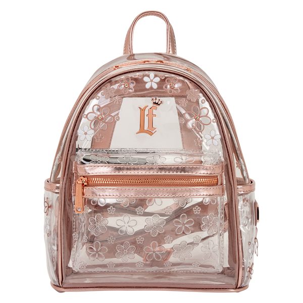 Loungefly Clear Floral Mini Backpack