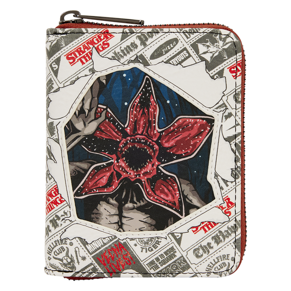 Stranger Things 5 Zip Around Wallet