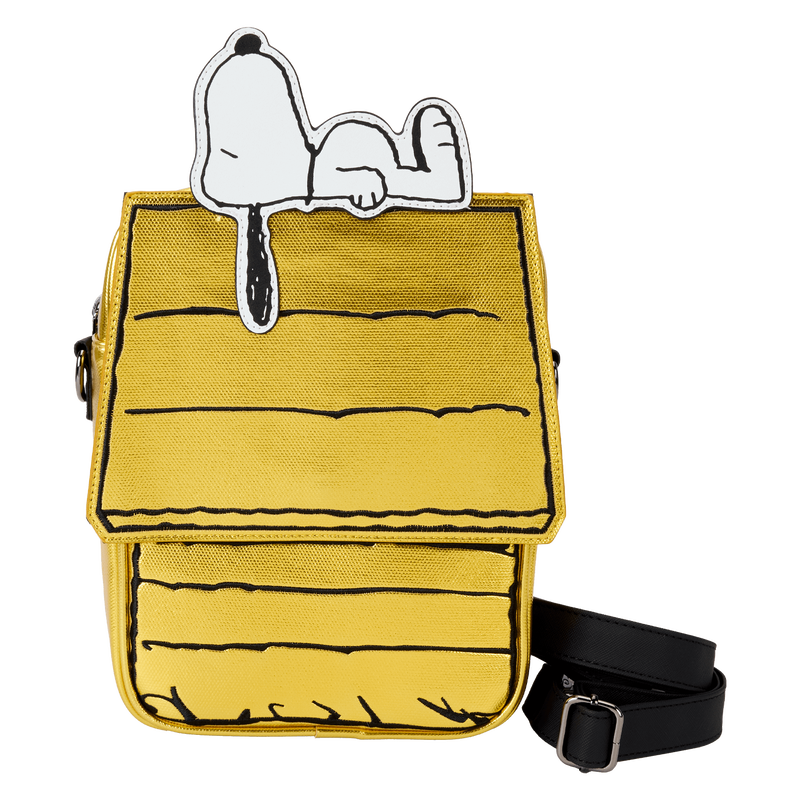 Peanuts 75th Anniversary Snoopy Doghouse Crossbody Bag