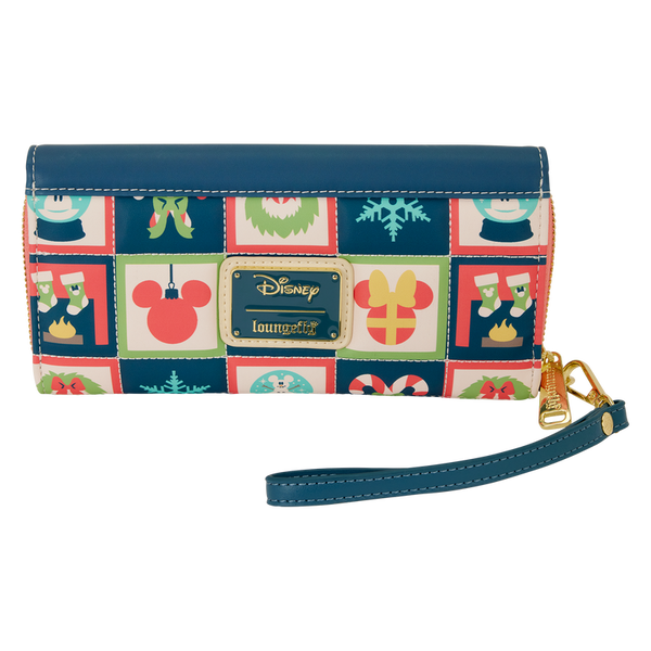 Mickey & Minnie Holiday Wristlet Wallet