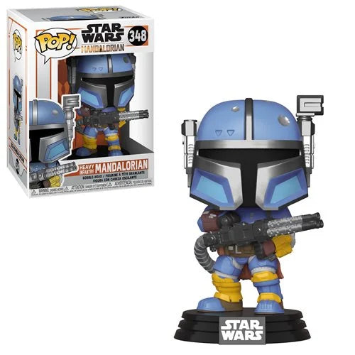 Star Wars: The Mandalorian Heavy Infantry Mandalorian Funko Pop! Vinyl Figure #348
